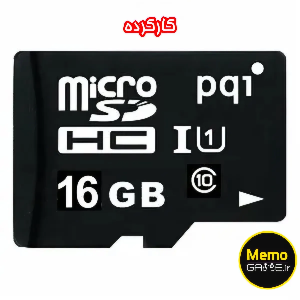 کارت حافظه 16 گیگ PQI پی کیو آی کلاس 10 UHS-I U1 microSDHC سرعت 85mb (استوک)