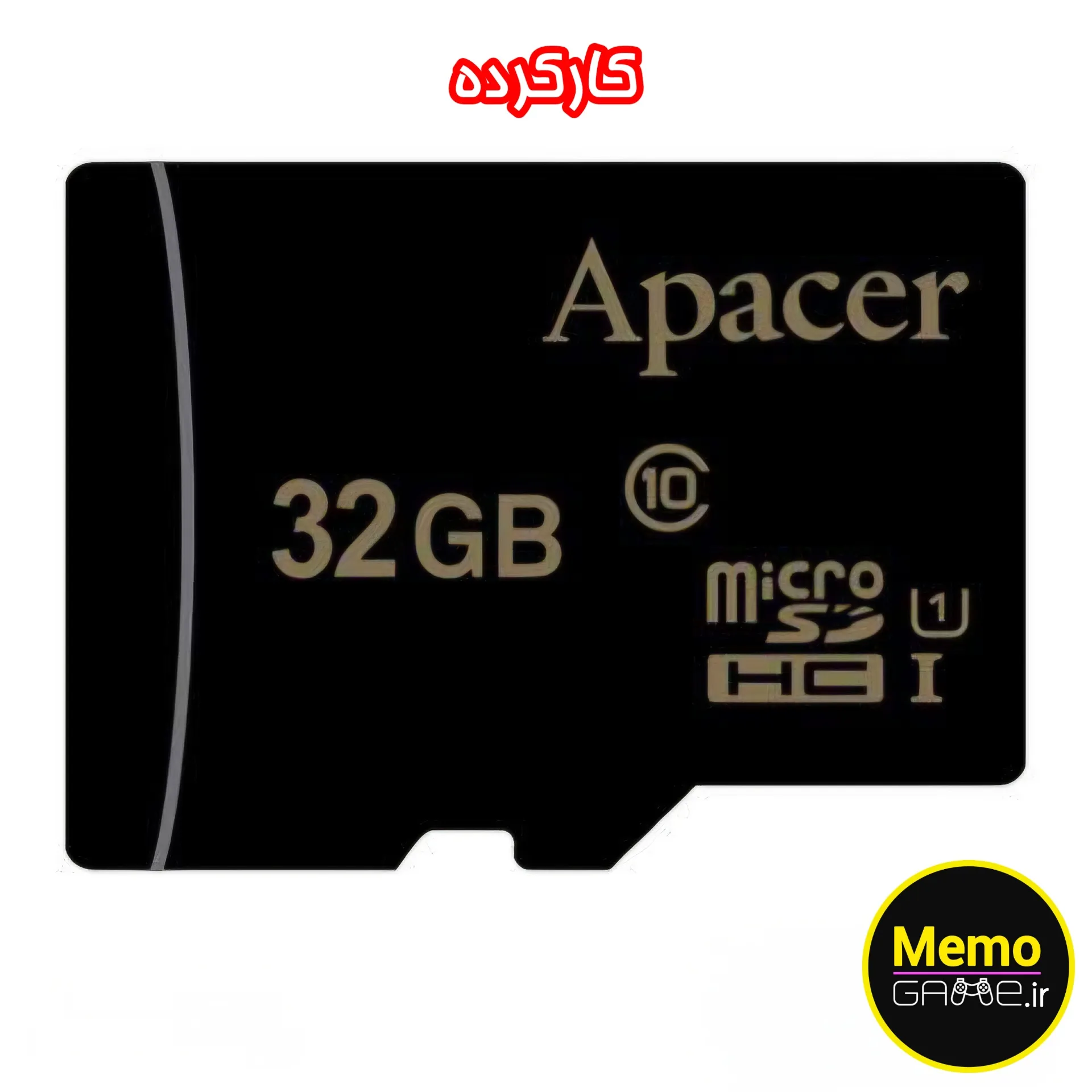 کارت حافظه‌ اپیسر 32 گیگابایت کلاس 10 Micro SDHC UHS-l U1 apacer 32GB سرعت 85mb (استوک)