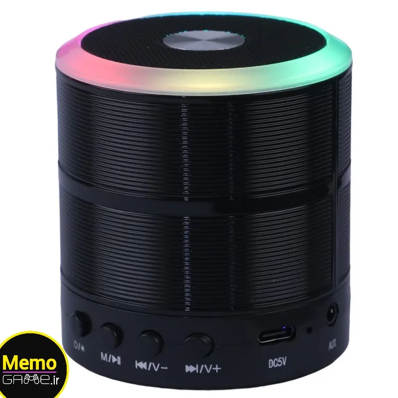 اسپیکر بلوتوثی سینگ ای WS-887 اصلی RGB دار