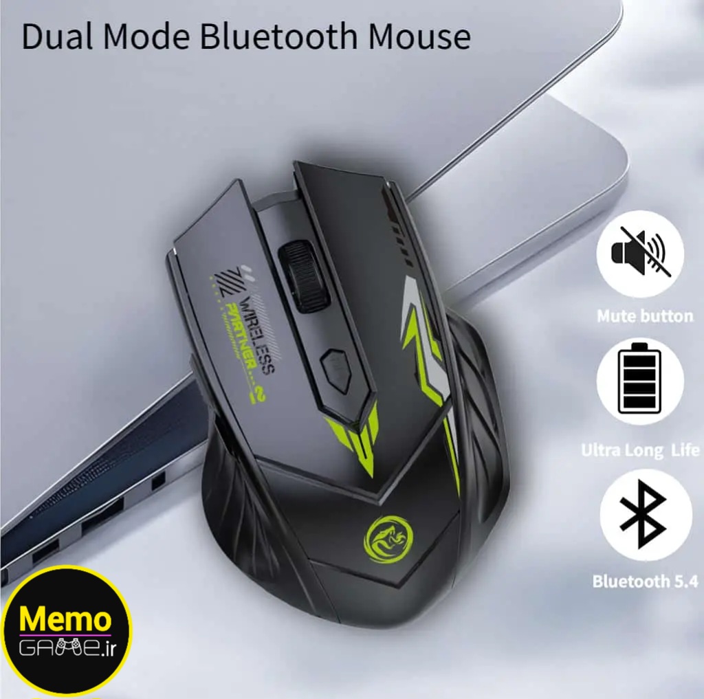 موس بیسیم گیمینگ earldom مدل S500 اورجینال